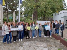 Die Teilnehmerinnen und Teilnehmer der 18 Gemeinden der LEADER Region Waldviertler Wohlviertel bei der ersten KI-Qualifizierungseinheit.