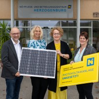 PBZ Herzogenburg – Energieversorgung wird durch „Sonnenkraft“ unterstützt PBZ Herzogenburg – Energieversorgung wird durch „Sonnenkraft“ unterstützt